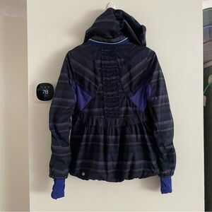 Lululemon Navy and Purple Jacket size 6